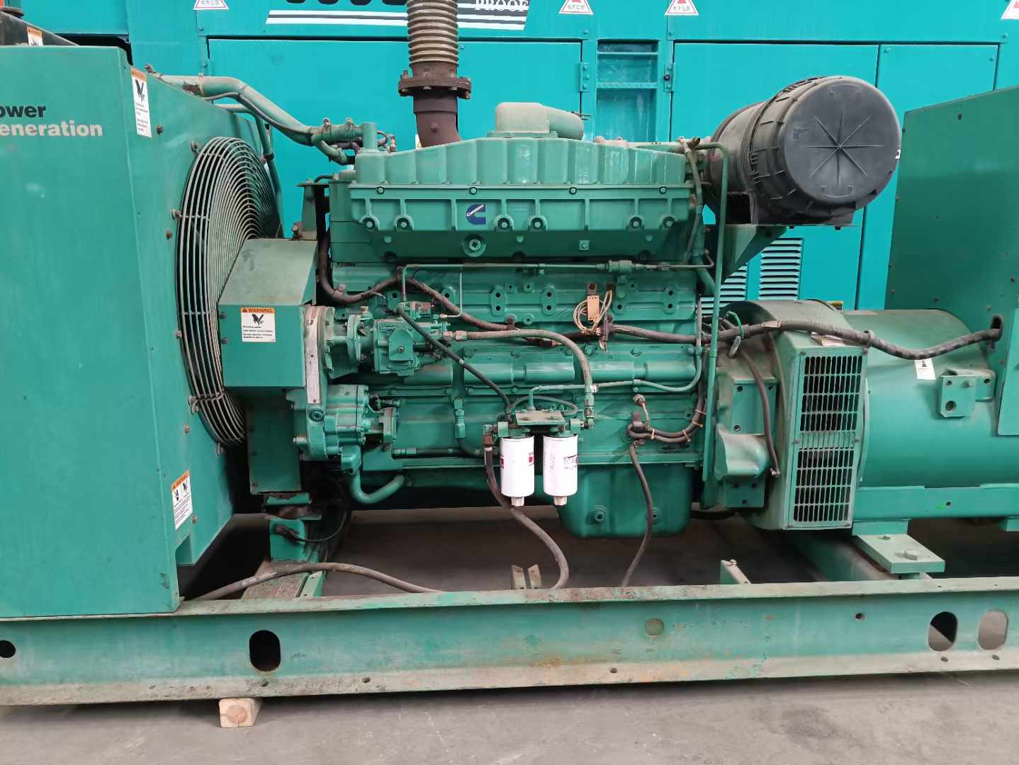 灌云过载会对 600kW 柴油发电机组造成哪些损害？